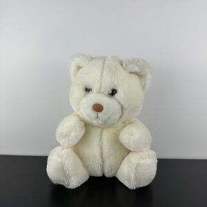 24K Polar Puff Rare Special Effects 1987 Jessie White Teddy Bear 10” #4137 Plush